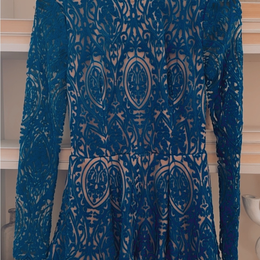 The Jetset Diaries Sunset Romper in Majorelle